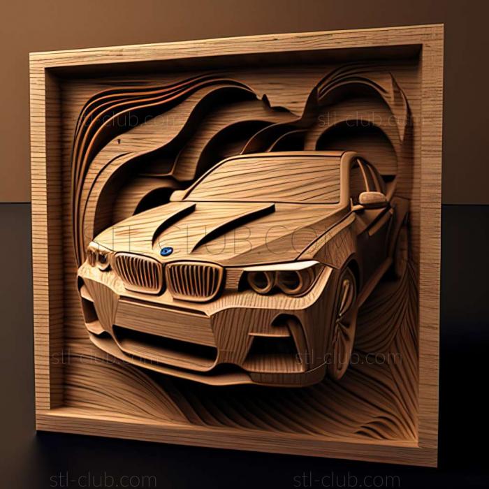 3D мадэль BMW 1 F20 (STL)